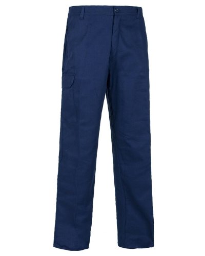 Pantalone classico da lavoro con elastico in vita