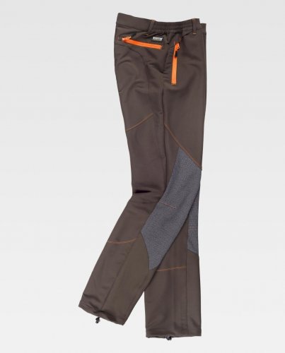 Pantalone da montagna elasticizzato tessuto ripstop