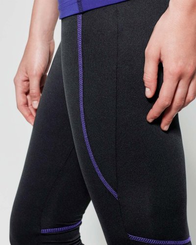 Pantalone donna da running a 3/4 Exceed