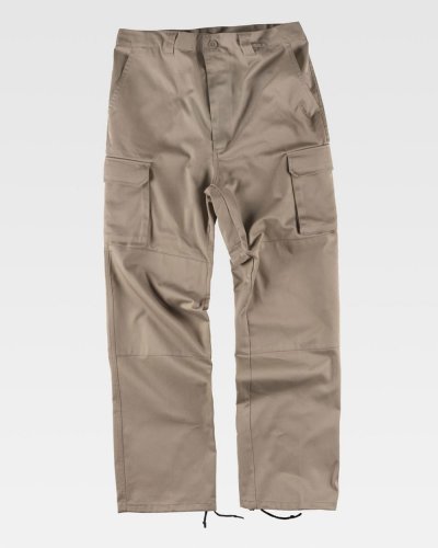 Pantalone multitasche con rinforzi