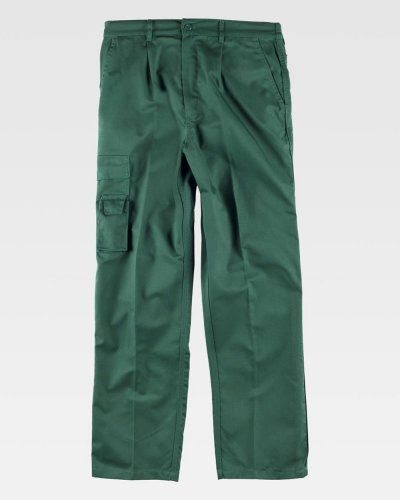 Pantalone multitasche con triple cuciture