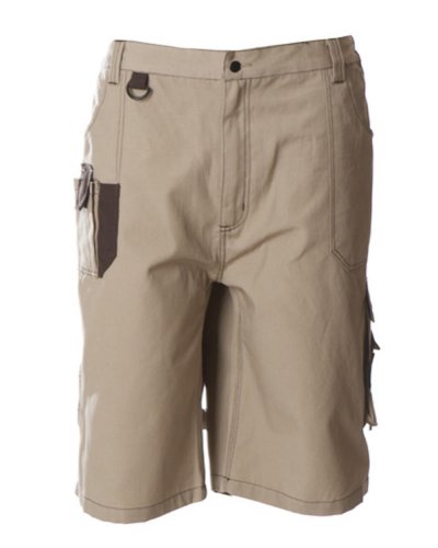 Pantalone multitasche professionale corto 100% cotone