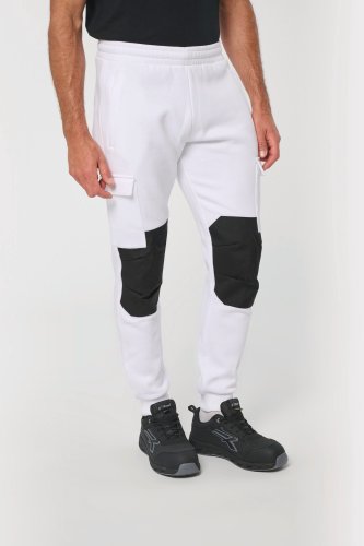 Pantalone uomo in felpa cargo ecosostenibile