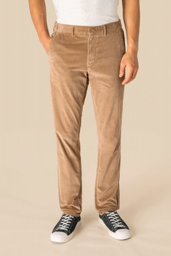Pantalones ecorresponsable de pana hombre