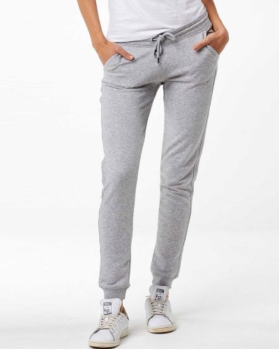 Pantaloni donna in felpa french terry Black Spider