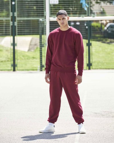 Pantaloni felpati internamente con polsini AWDis