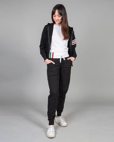Pantaloni in felpa made in Italy Capri