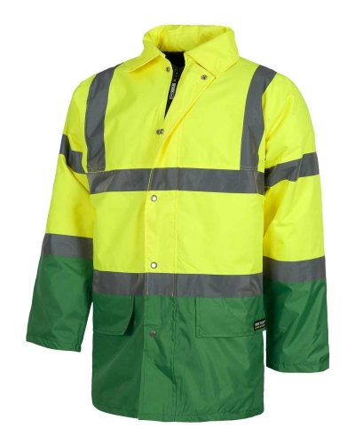 Parka combinato Alta Visibilità con collo a camicia