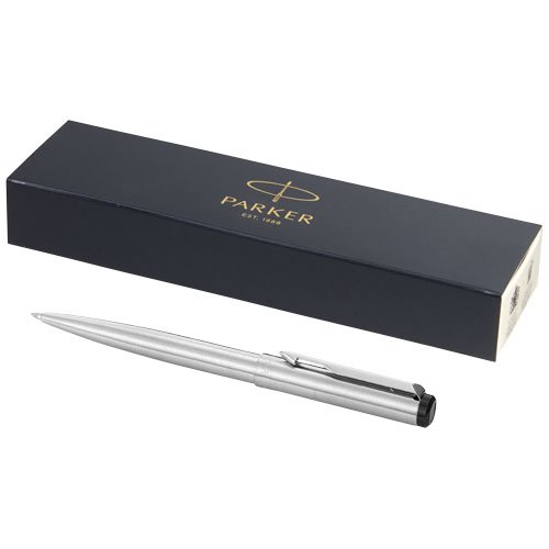 Parker Vector Penna a Sfera Blu, Plastica/Acciaio, Confezione Regalo