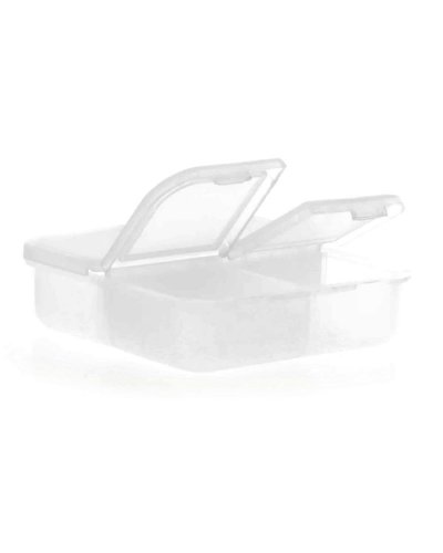 Estuche para pastillas Edmor con 4 compartimentos de ABS semitranspare