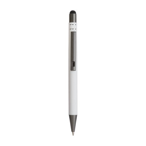 Penna a scatto in alluminio gommato con touch screen TwoRings