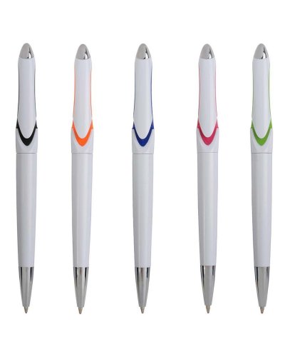 Penna a scatto in plastica