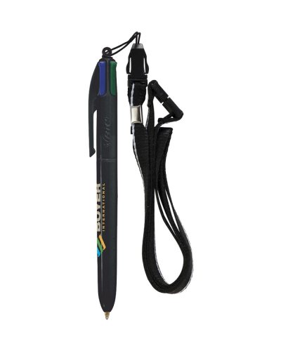 Penna a sfera 4 Colours Lanyard