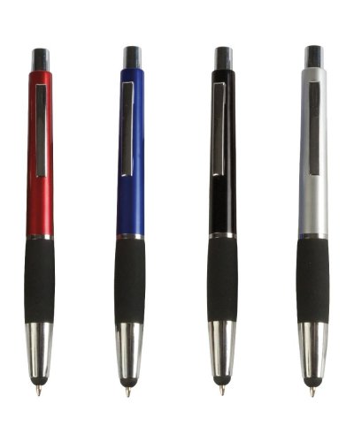 Penna a sfera con touch screen e clip in metallo