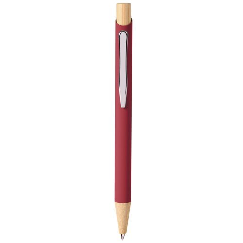 Bolígrafo de aluminio soft touch en colores pastel