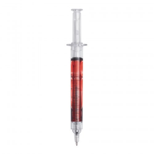 Penna a sfera Injection blu 12,5 cm plastica leggera – Refil blu