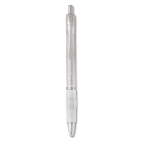 MANORS Penna a sfera nera in ABS con impugnatura in gomma 14,5cm