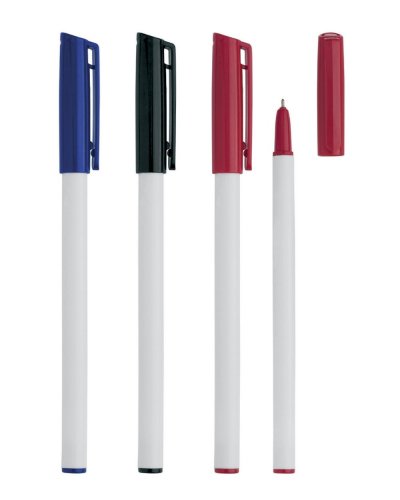 Penna con cappuggio colorato