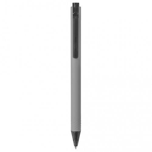 Penna con inchiostro gel in plastica soft touch in plastica rivestita