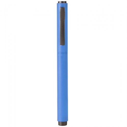 Penna con inchiostro gel in rpet e metallo con clip in metallo