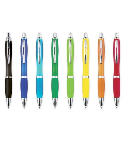 Penna in plastica semitrasparente