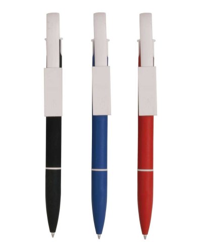 Penna twist in alluminio con cavo di ricarica