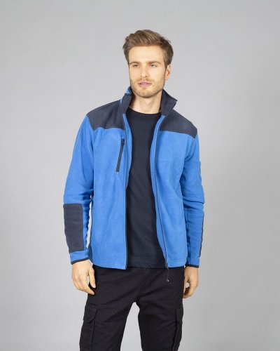 Pile antipilling con tasca zip siul petto
