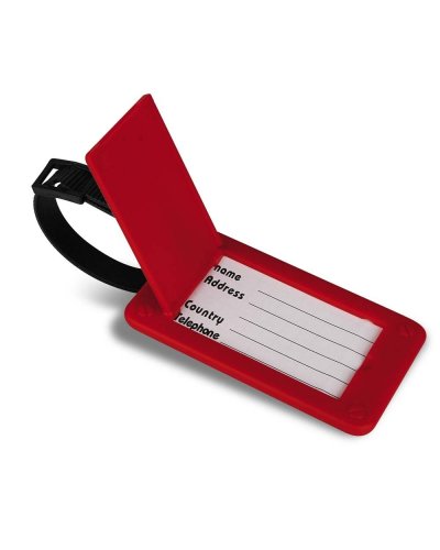Plaquette pour valise -