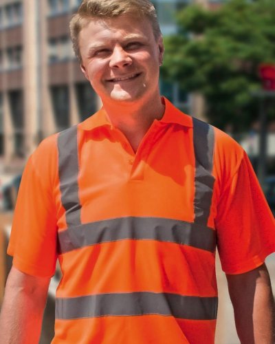Hi-viz Polo Shirt