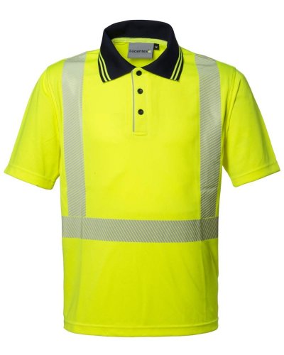 Polo alta visibilità Lucentex Classe 2