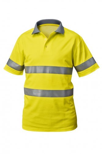 Polo alta visibilità Classe 2, cotone poliestere