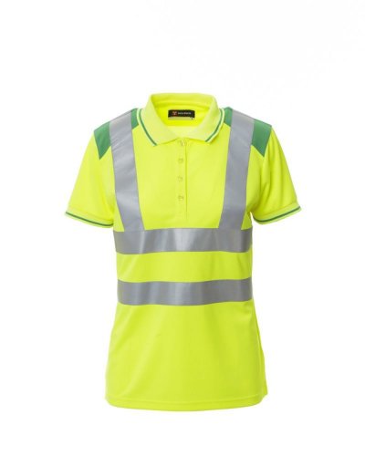 Polo bicolore da donna Guard+Lady