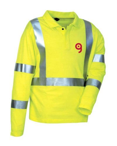 Polo alta visibilità Arica Portwest gialla manica corta lavoro