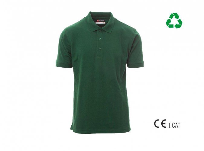 Polo da uomo in poliestere riciclato e cotone Venice pro