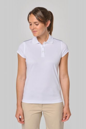Polo donna manica corta
