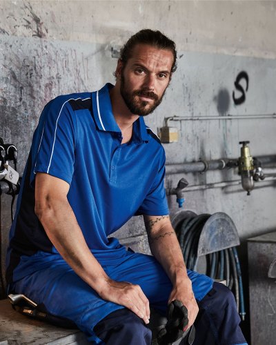 Polo Homme respirante à manches courtes