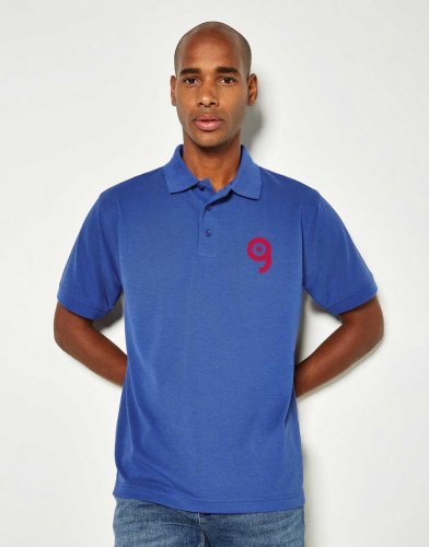 Polo uomo Classic Fit Superwash 60° Kariban grigia, poliestere cotone