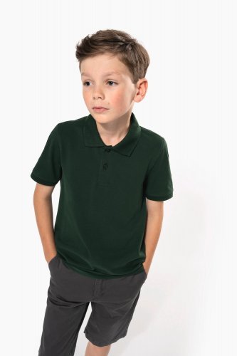 Polo manches courtes enfant