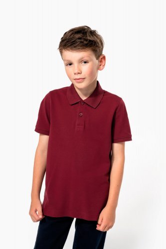 Polo piqué bio bambino