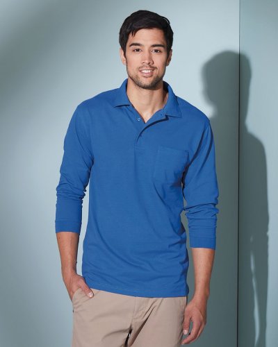 Polo PiquÃ© Long-Sleeved