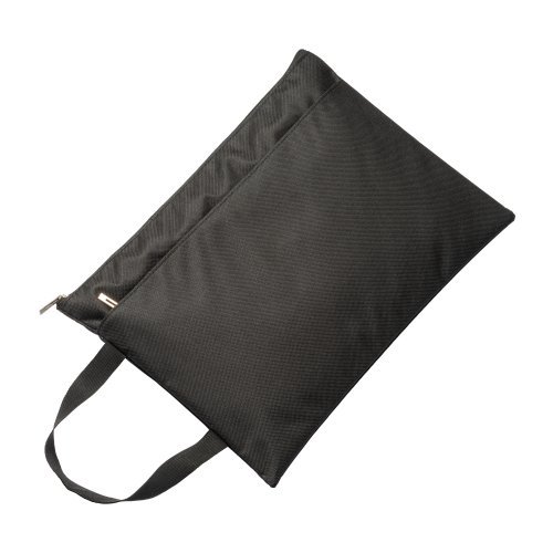 Porta documentos de poliéster con bolsillo frontal
