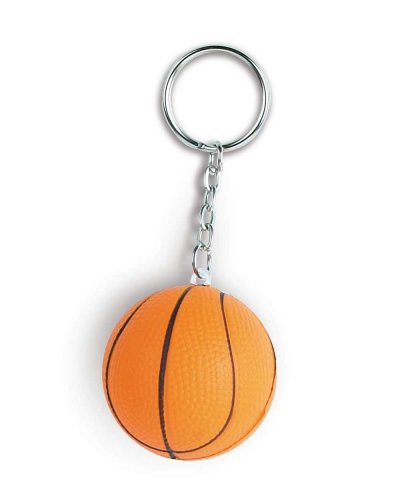 Portachiavi antistress pallina da basket