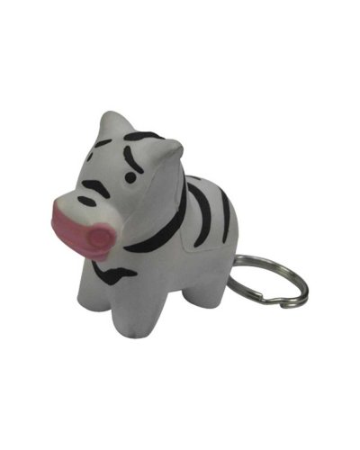 Portachiavi antistress Zebra