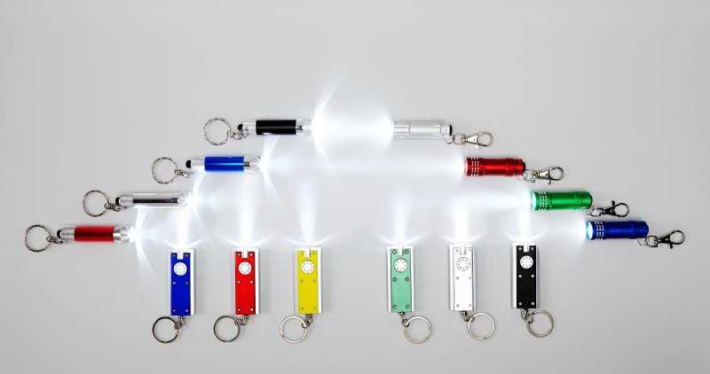 Portachiavi audrey | alluminio | led