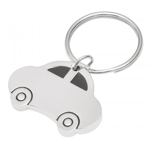 Portachiavi Limousine in lega di zinco/acciaio, argento resistente