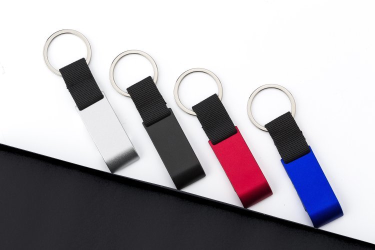 Portachiavi lionel | alluminio | apribottiglie | gettone per carrello