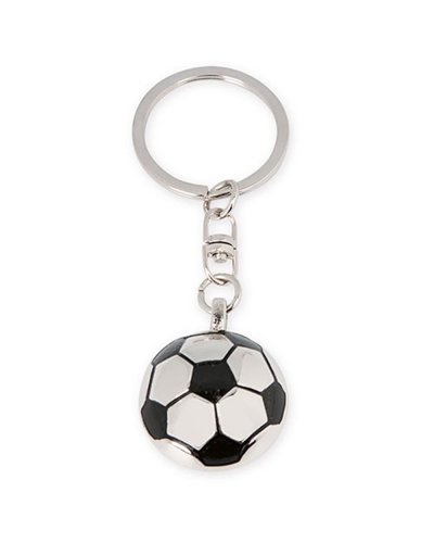 Portachiavi Metallico calcio