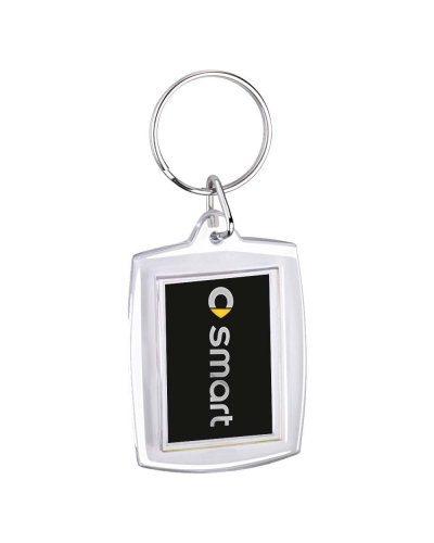 Portachiavi trasparente