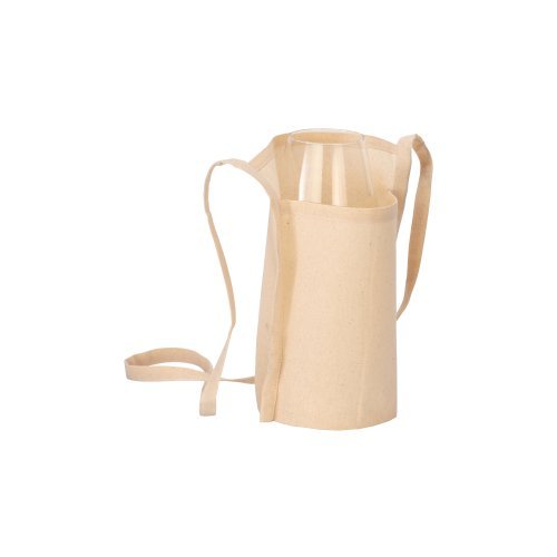 Portavasos de degustación en algodón orgánico de 150 g/m2, con bandole