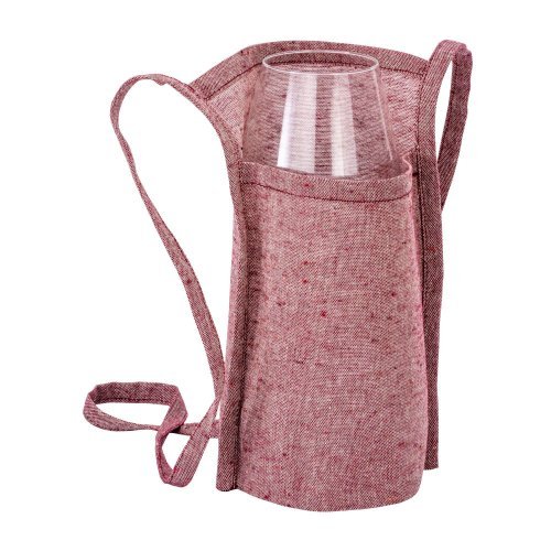 Portavasos de degustación en algodón reciclado de 150 g/m2, con bandol